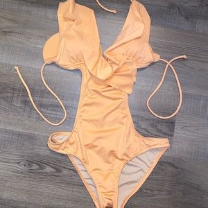 Victoria’s Secret Peach One Piece Swimsuit
